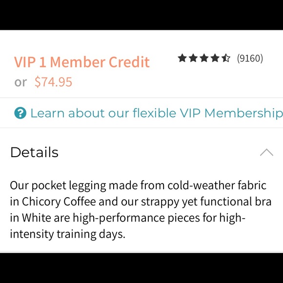 Fabletics High-Waisted Cold Weather Pocket Leggings 1X - Picture 5 of 11